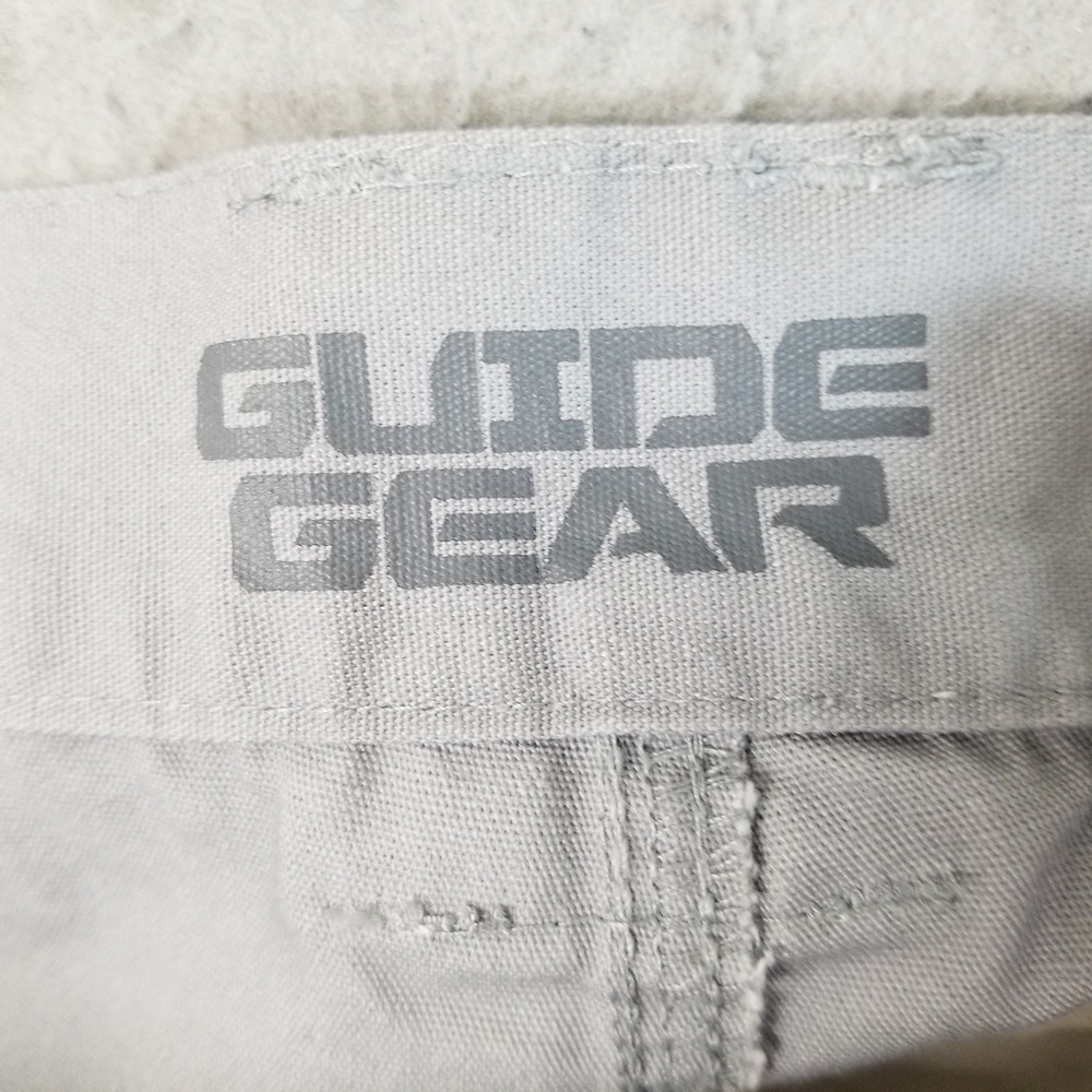 Guide Gear Cargo Shorts Mens 38 Gray Cotton Canvas Utility Tactical Outdoor 6in - Picture 9 of 10